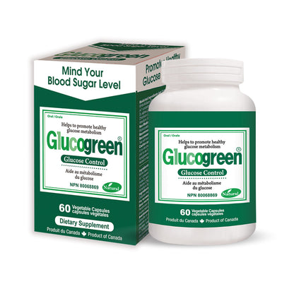 Glucogreen Contrôle du glucose 500 mg 60 gélules 